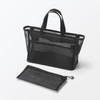 MUJI 84920844 Nylon Mesh Spa Pouch, Approx. 11.4 x 3.5