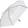 iX-brella Pocket Umbrella Transparent with Lens Effect and Coloured Handle