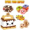 S'mores Treat Boxes 12pcs Cute Campfire Themed Party Favor Boxes
