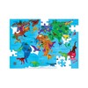 Mudpuppy Dinosaur World Geography Puzzle
