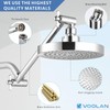 Voolan Rain Shower Head with Extension Arm - High Pressure