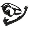 Snorkel Diving Goggles Portable Folding Silicone Full Dry Top Snorkel