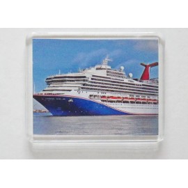 REFRIGERATOR MAGNET – CARNIVAL SUNSHINE #3 CRUISE SHIP - 3.5”x 3”