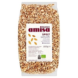 Amisa Organic Spelt Puffs 200g - Pack of 6