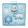 PME North Pole Cookie Cutter Set, Christmas, Blue