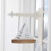 K&K Interiors 17080F-AR 10.5 Inch Enamel & Wood Sailboat Arrow