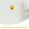 PartyKindom Protective Earthing Symbol Sticker Electrical Warning for Machines Weatherproof