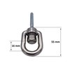KliffHänger Hanging Chair Attachment from 120 kg to 180 kg