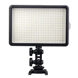Godox LED 308C Continuous On Camera Video Light Lighting Panel Light 3300~5600K±300K Portable Dimmable for Camcorder DSLR Camera Canon Nikon Sony Panasonic Olypus Fuji etc