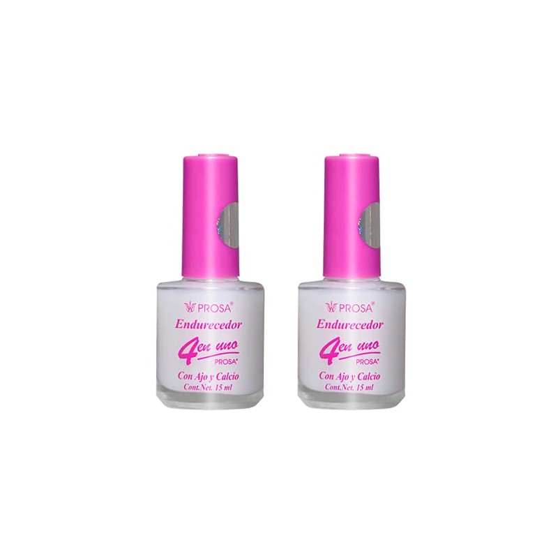 2 Pack Esmalte Endurecedor para Uñas Con Ajo y Calcio