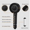 Filtered Handheld Shower Head with Silicone Massage Brush - 3
