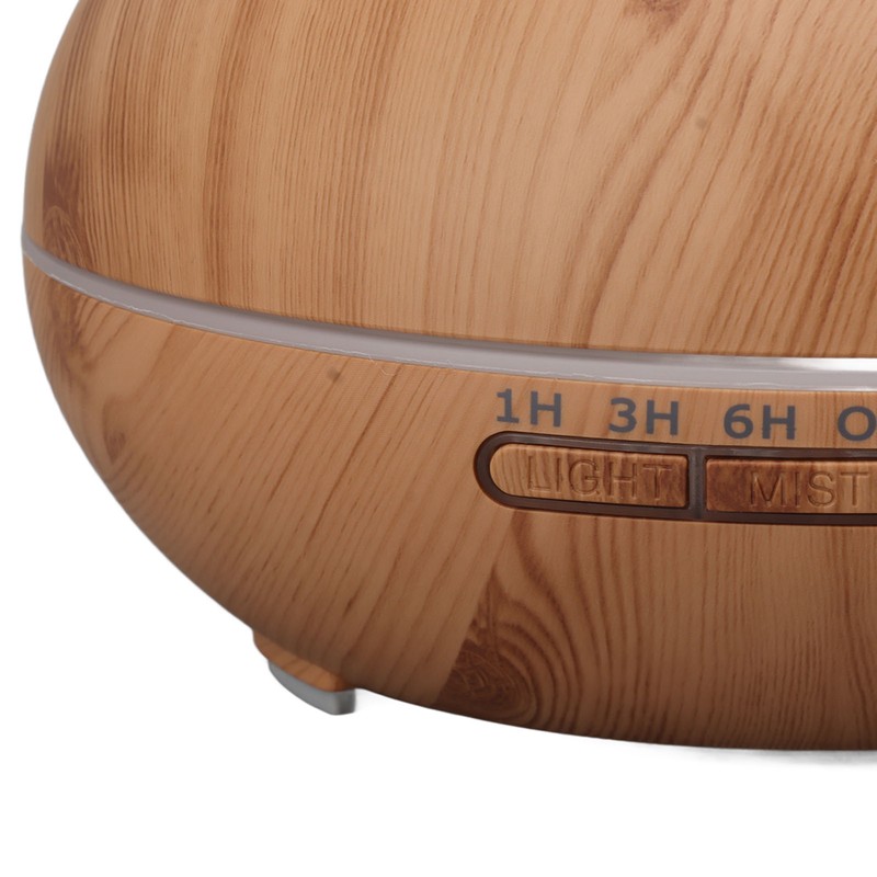 550ML Wood Grain Aromatherapy Diffuser Aroma Diffuser Ultrasound Oil Diffuser