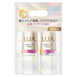 럭스 슈퍼 리치 샤인 모이스처 샴푸 트리트먼트 각 400ml 세트 Lux Super Rich Shine Moisture Shampoo and Treatment Set, 400ml Each