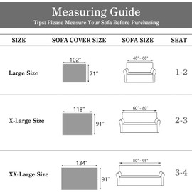 OKYUK Chenille Couch Covers,Boho Sofa Slipcovers Washable,Sectional Sofa Covers,Chenille Throw Couch Covers with Tassel Cushion Covers Futon Cover Furniture Protector for Dogs Pets,71"*134",Coffee