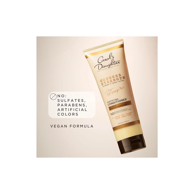Carol's Daughter Goddess Strength Curly Hair Conditioner for Dry Damaged