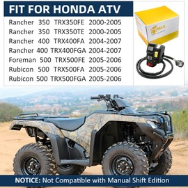 M MATI Handlebar Control Electric Shift Start Stop Headlight Switch for Honda ATV TRX350FE TRX350TE TRX400FA TRX400FGA TRX500FA TRX500FE TRX500FGA 35200-HN7-003