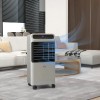 3 in 1 Energy-Saving Gray Air Cooler Mobile Evaporative Fan