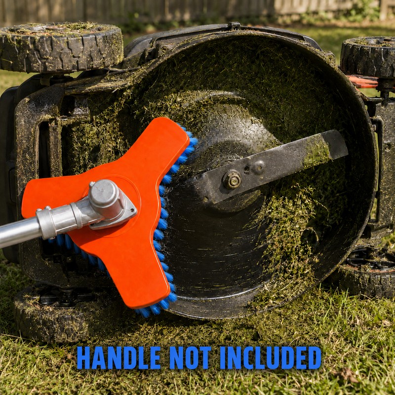 3T Design Lawn Mower Cleaning Brush – Professional Mower Deck