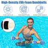 2Pack Water Dumbbells, Aquatic Exercise Dumbbells, EVA Foam Barbells for
