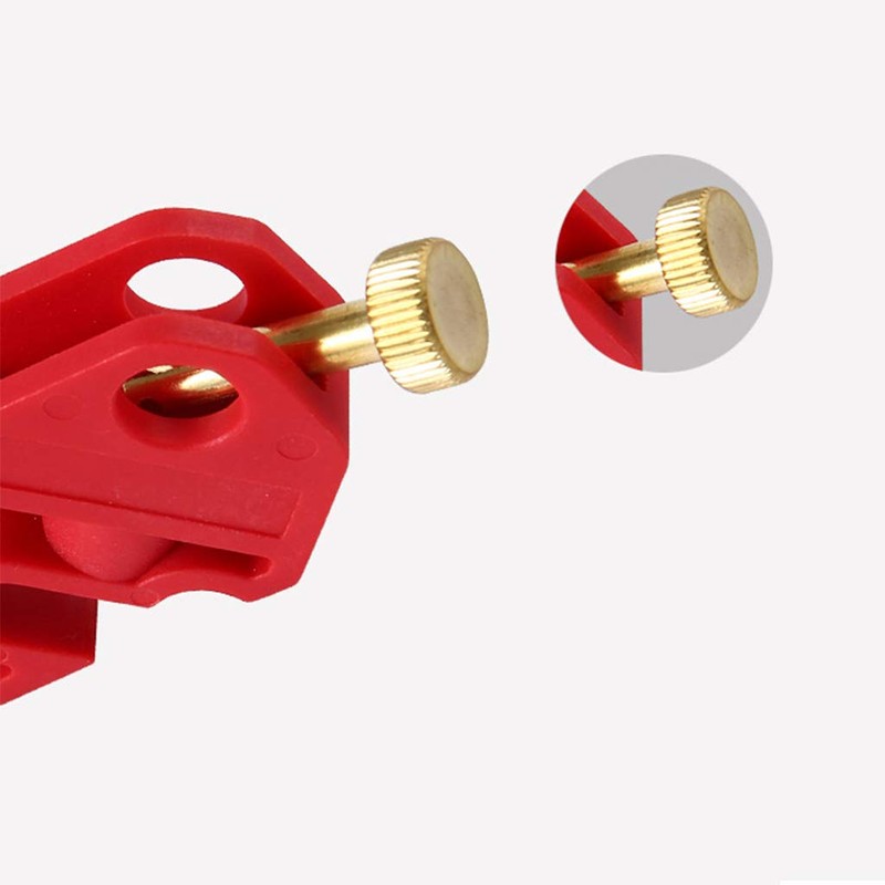 Universal Circuit Breaker Lockout with Twisted Screw, Prevent Accidental Switch