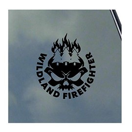 Wildland Firefighter Vinyl Sticker Decal Proud Smoke Jumper Fireman Wildfire