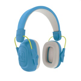 Nuby Soft Sounds Noise Canceling Earmuffs – Hearing Protection for Kids & Teens (Ages 5-16), Blocks Loud Noise, Adjustable Headband, Super Soft Padding, Includes Carry Case, Blue