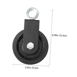 GRIRIW 2Pcs Fitness Pulley Replacement Wheels for Home Gym Equipment Silent Bearing Design for Enhanced Safety and Load Bearing for DIY Pulley Systems Lifting Blocks and Traction