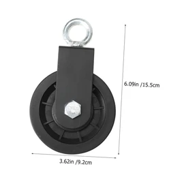 GRIRIW 2Pcs Fitness Pulley Replacement Wheels for Home Gym Equipment Silent Bearing Design for Enhanced Safety and Load Bearing for DIY Pulley Systems Lifting Blocks and Traction