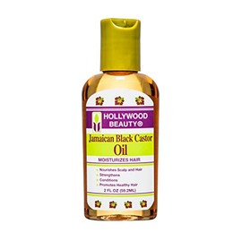 Hollywood Beauty Aceite de ricino negro jamaicano 2 oz