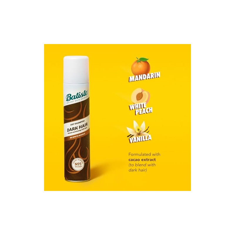 Batiste Dry Shampoo Dark 162g/5.71 oz.