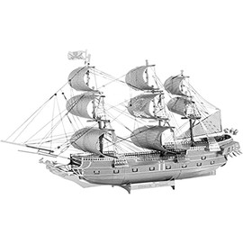 Fascinations Metal Earth Premium Series Black Pearl 3D Metal Model Kit