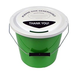 Early Learning Centre Charity Collection Bucket 5L Green