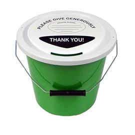 Early Learning Centre Charity Collection Bucket 5L Green