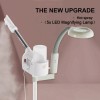 Artist Hand 2IN1 Hot Facial Steamer 5X LED Magnifying Lamp