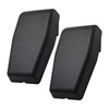 SHOZHO 2Pcs Black Liftgate Glass Hinge Trim Fit for Jeep