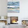 Fine Art Canvas Stratis Blue Crop Canvas Wall Decor Artwork