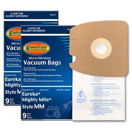 EnviroCare Replacement Micro Filtration Vacuum Cleaner Dust Bags made to fit Eureka Style MM Eureka Mighty Mite 3670 and 3680 Series Canisters 18 Bags