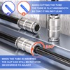 Bwintech 2 Pcs 6mm Straight Push to Connect Pneumatic Fitttog,2