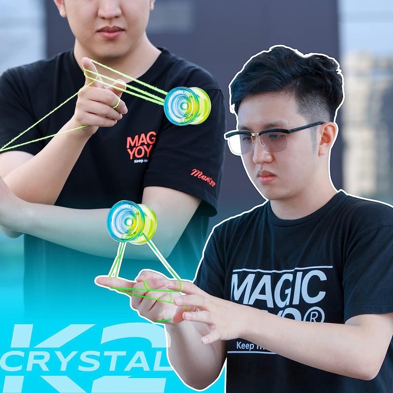 MAGICYOYO Responsive Yoyo for Kids Beginners, Dual Purpose Yo Yo