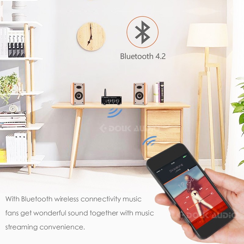Nobsound NS-15G Bluetooth Amplifier, Mini 200W Amp, TPA3116 Chip, HiFi