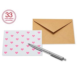 American Greetings tarjetas de un solo panel con sobres, para el Día de San Valentín, a granel (200 unidades)