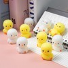 10pcs Mini Taba Squishies Squichy Duck Toy Party Favors for
