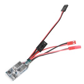 30A Two‑Way Brushed Electric Speed Controller ESC Fit for WPL C14 / C24 / B14 / B24 / B16 / B36 RC Car(Black )