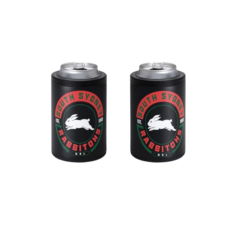 South Sydney Rabbitohs NRL Rugby League Insulated Can Cooler with