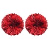 PATIKIL Cheerleading Pom Poms, 2 Pack PET Cheer Pom with