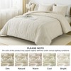 Andency Beige Tufted Comforter Set King(104x90Inch), 3 Pieces(1 Boho Comforter,