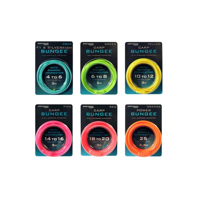 Drennan Polemaster Carp Bungee Green 6 to 8 TOCBG001: 6