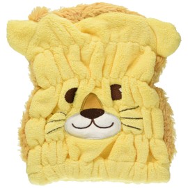 Marushin 0135029400 Lion Cap, Towel Cap, Children, Swimming, Head Circumference: Approx. 16.5 - 22.0 inches (42 - 56 cm), Water Absorbent, Quick Drying,