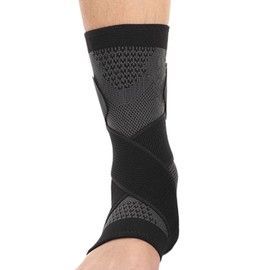 Ankle Braces for Men, Stabilizing Foot Wrap, Swelling Reduction Ankle Relief Brace for Travel Hiking Gym Workout Volleyball Running Standing Work Basketball
