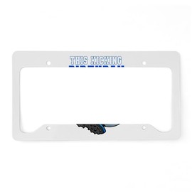 CafePress This Soccer Boy is 2N Aluminum License Plate Frame, License Tag Holder
